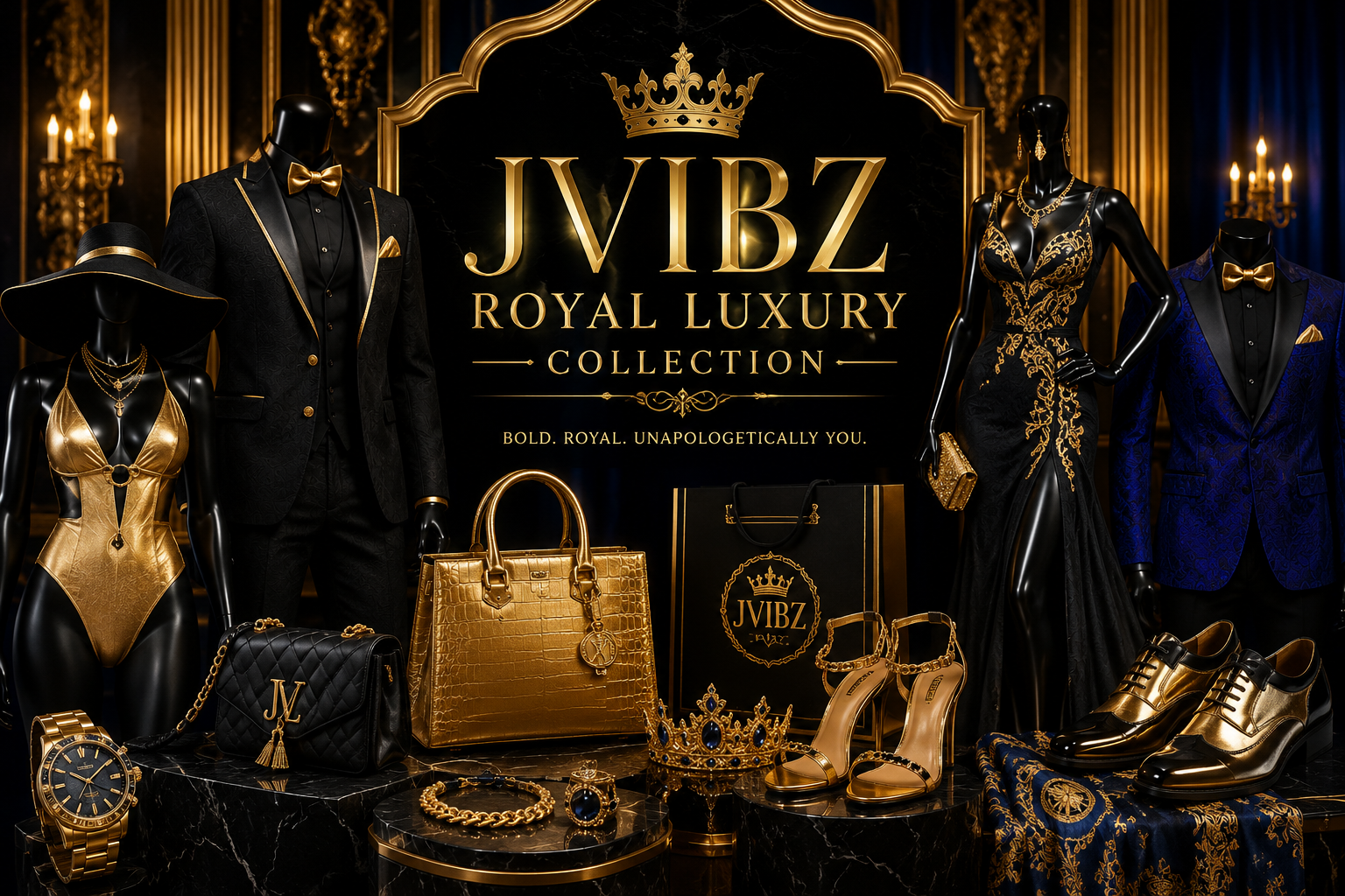 👑 JVIBZ Royal Luxury Collection