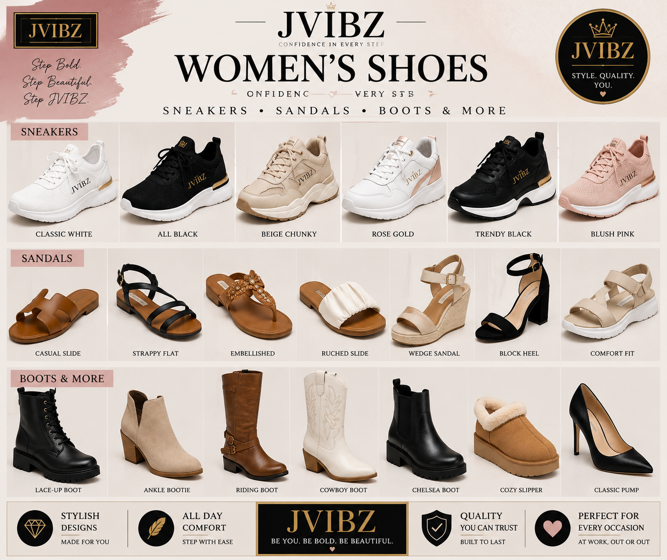 JVIBZ - Women Shoes