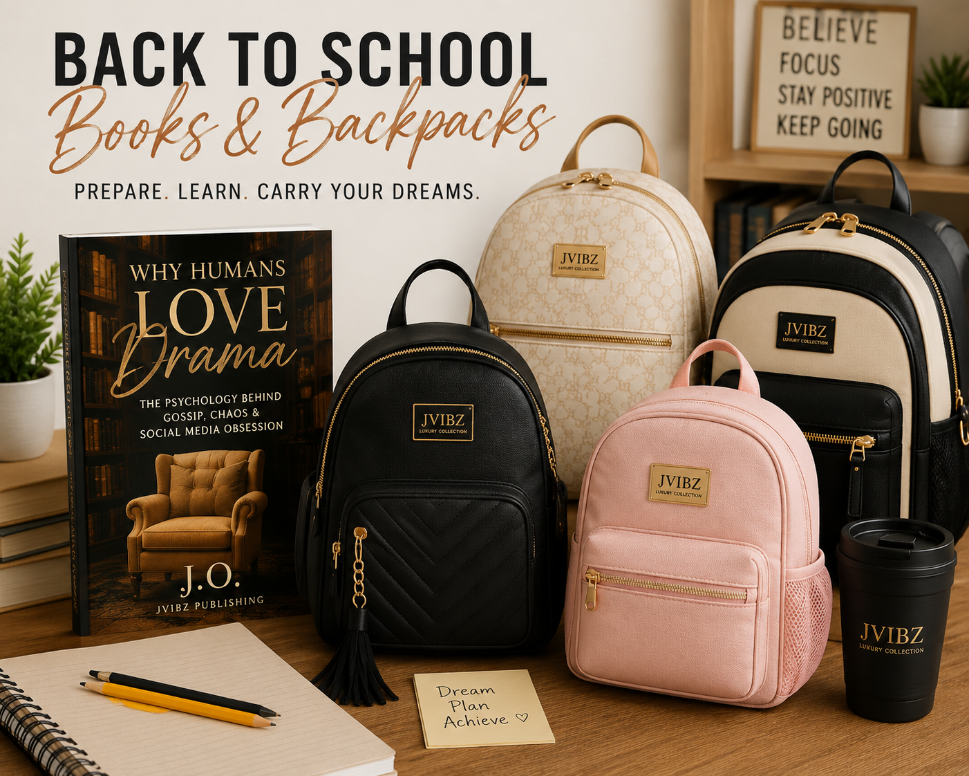 Books & Backpacks – JVIBZ