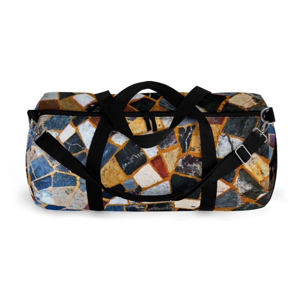 Duffel Bag - Unisex Carry on Luggage - Rustic Multicolor