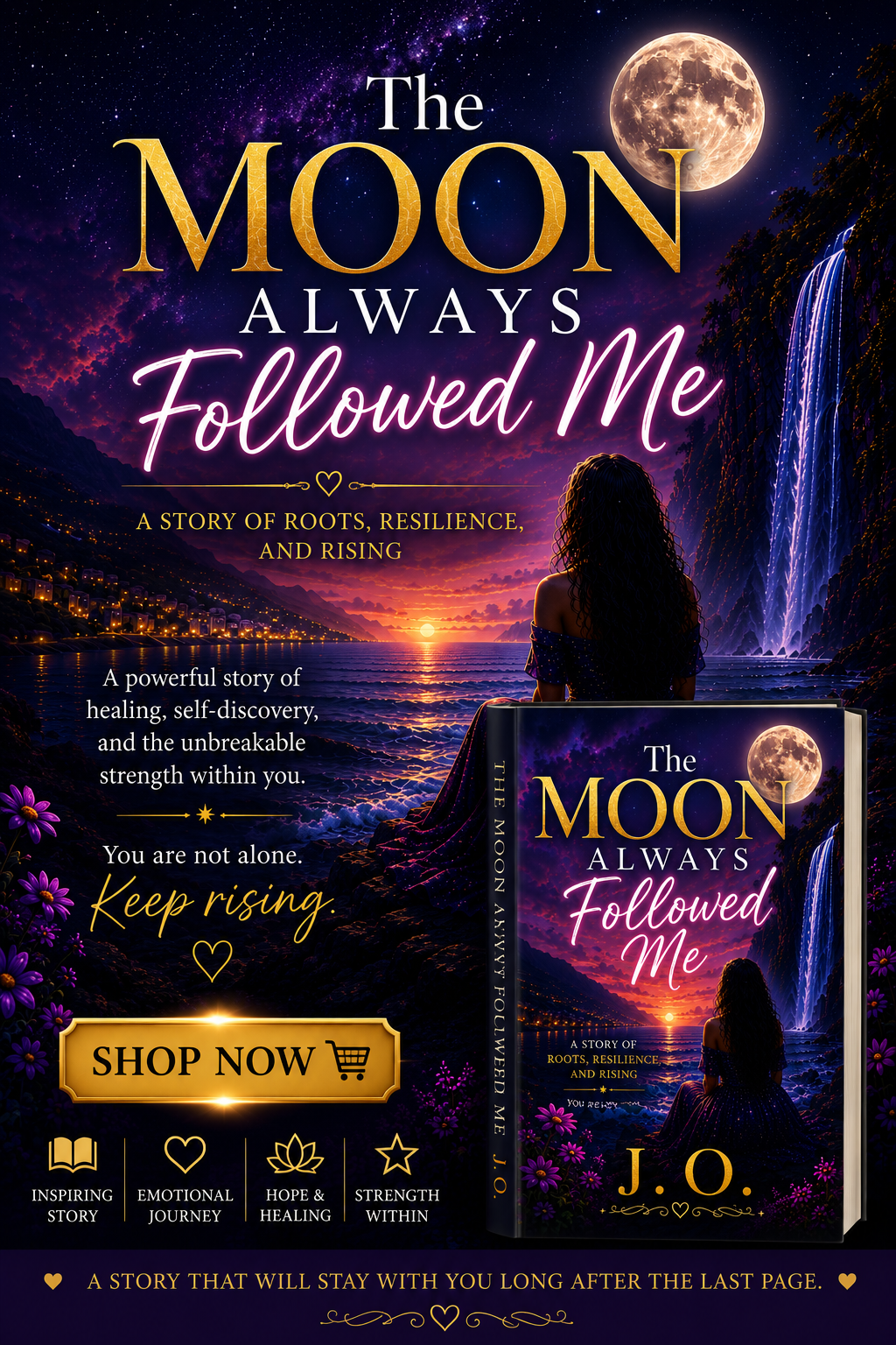 The Moon Always Followed Me-Ebook and Book 📚